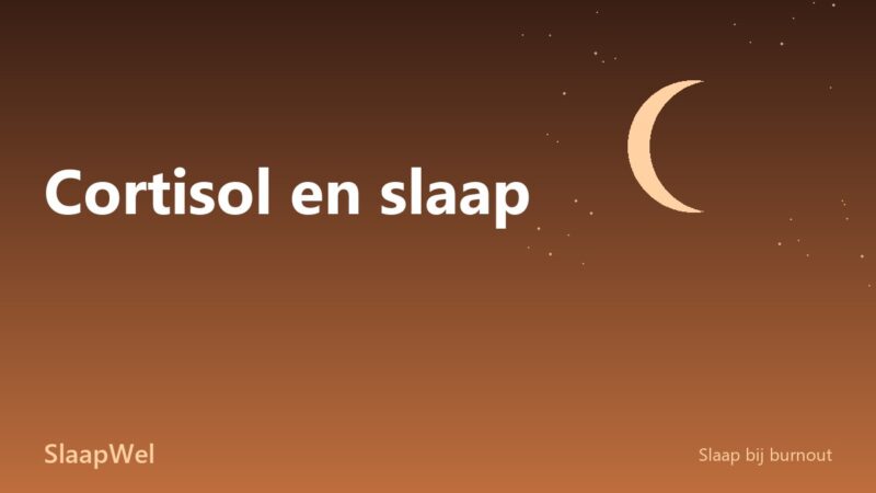 Cortisol en slaap: hoe je hormonale ritme je nachten beheerst