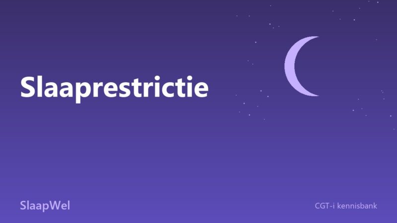 Wat is slaaprestrictie precies: definitie en hoe het werkt